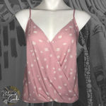 Lush Clothing Lush Pink and White Tank - Size Extra Small (XS) Photo 7