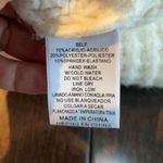 Luca + Grae  V neck sweater Cream Waffle weave Soft Cozy Comfy Women’s size M Photo 7