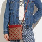 Coach Authentic 1941 Coated Signature Canvas/refined calf leather top zip Crosby Photo 13