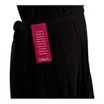 Alex Marie NWT Midnight Fantasy Pleated Sleeveless 3D Flower Hem Dress. … Photo 9