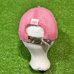 Vintage Duck Commander Trucker Hat Women's Y2K Camo Hat Pink Mesh Bling Pink Photo 5