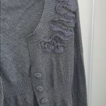 DKNY Grey Cardigan with Flower Photo 1
