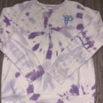 Roller Rabbit Purple Tie Dye Crewneck lSweatshirt Size XL Photo 2