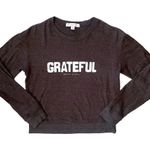 Spiritual Gangster Grateful Savasana Heather Gray Pullover Top Photo 1
