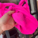 FP Movement Good Karma Scoop Neck Sports Bra criss cross back malibu neon tank Pink Photo 4