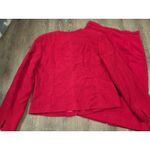 Pendleton VINTAGE  Women's Virgin Wool Coat Jacket Skirt SET Red USA Size 14 L Photo 4