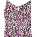 H&M Floral Spaghetti Strap Keyhole Smocked Dress Size XS Photo 6