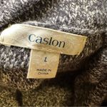 Caslon  Heathered Grey Cowl Neck Pullover Sweater size L Photo 1