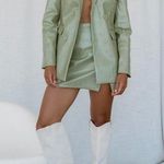 Princess Polly good vibes green mini skirt Photo 11