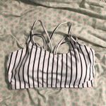 SheIn Striped Bikini Top Photo 0