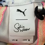 sophia webster x puma bold kiwi print zip front bodysuit medium Black Photo 12