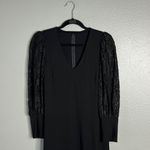Karen Kane Long Sleeve A-Line Dress XS Black Lace Detail NEW Photo 7