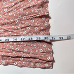 Forever 21 Peach Floral Whimsy Garden Girl Flower Mini Dress Small Photo 7