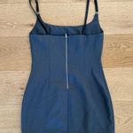 White Fox Boutique  - All I Ever Wanted Mini Dress in Gray & Black Photo 2