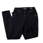 Silver Jeans  Suki  Skinny Fluid Denim Black Size 27 Photo 4