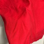 J. Crew Factory Red/Coral Pencil Skirt Knee Photo 4