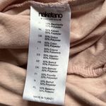 Naketano  Mandy Cowl Neck Hooded Sweatshirt Blush Pink Size Small Photo 9