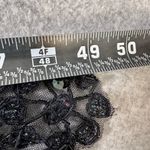 Vintage Black Beaded Sequin Collar Necklace Shawl Elegant Draping Photo 8