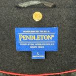 Pendleton  Women’s Black Wool Peacoat, sz Large Photo 1