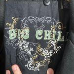 Big Chill Jacket Women L Black Military Chore Pocket Y2K Quilted Lined Cotton Size L Photo 7