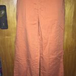 Gap Orange Stretch Pants W/ Drawstring Cuffs Size 2 Photo 2
