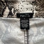 Rue 21 Womens Front Zipper Snake Print Mini Skirt Size Large Photo 9