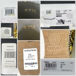 Versace NWB Barocco Print Espadrille 37.5EU in Nero Photo 14
