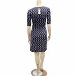 Stitch Fix  GILLI Trista Faux Wrap Dress Navy White Photo 4