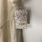 Free People  Linen Blend Tiered Tank NWT Medium Photo 5