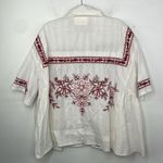 We The Free   Spring Refresh Top In White Embroidered size Large Photo 10