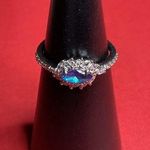 Bomb Party RBP6394 “Like Stars in the Night” LC Alexandrite Rhodium S8 Ring NWOT Silver Size 8 Photo 0