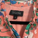 Saloni Floral Sleeveless Dress Pink Size 0 Photo 1