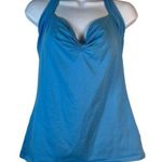 Victoria's Secret Vintage VTG Y2K  Bra Tops Halter Blue Sweetheart Neck Large EUC Photo 0