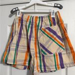 Free People  Multicolor Striped Women's Shorts Photo 2