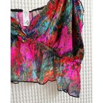 Parade Silky Mesh Flutter Longline Bralette Monet Floral 3XL Black Size undefined Photo 5