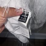 SheIn  frilly dress Elegant White fray style small Photo 3