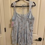 Wild Fable Blue Floral Romper  Photo 3