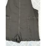 Aerie Tie Strap Shortalls Womens XL Black Casual Overalls Romper Photo 3