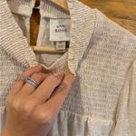 Knox Rose  Mockneck Cream Long Sleeve size M Photo 3