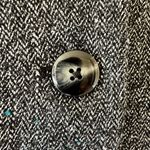 Gianni Vintage Wool Blend Made in the USA Heather Gray Button Down SZ 12 Photo 6