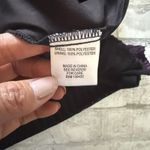 ModCloth Your Time to Shine Purple Metallic Wrap Mini Dress Tie A Line Party M Size M Photo 5