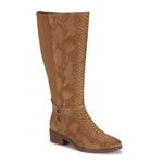 Baretraps  Mallory Alligator Knee High Boots 6 Brown Boho‎ Western Comfort Shoes Photo 1
