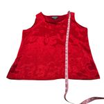 Notations  satiny red tank Photo 1