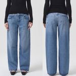 AGOLDE  Organic Cotton Blue Wash Fusion Wide Straight Leg Jeans Renounce 31 Photo 5