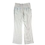 Miss Me  Cargo Pants Trouser Medium Mint 100% Linen Wide Leg Aztec Boho Y2K TALL Photo 1