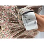 Uniqlo Banner Barrett for Floral Ruffle Sleeve Deep V Dress Small Photo 2