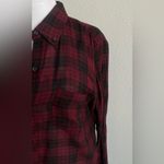 Isabel Marant  Red and Black 100% cotton Checkered Button Down Shirt Photo 2
