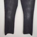  Black Flare Jeans Size 8 Calvin Klein Boot Cut Black Denim Photo 2