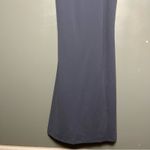 Adrianna Papell NWT  One Shoulder Lace Crepe Gown Dusty Blue Women’s Size 8 Photo 4