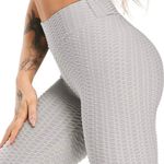 Amazon Gray And White Leggings Photo 1